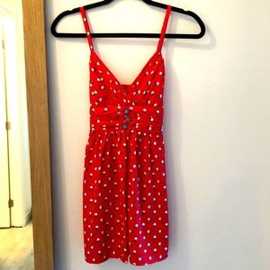 Scarlet Baby Doll Mini Dress